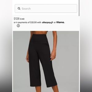 lululemon Align™ High-Rise Wide Leg Crop 23"